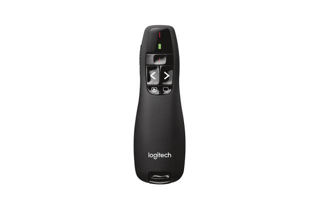 Logitech Wireless Presenter R400 Wireless Presentation Remote Clicker with Laser Pointer
